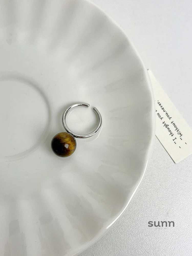 Elara Vintage Tiger Eye Ring
