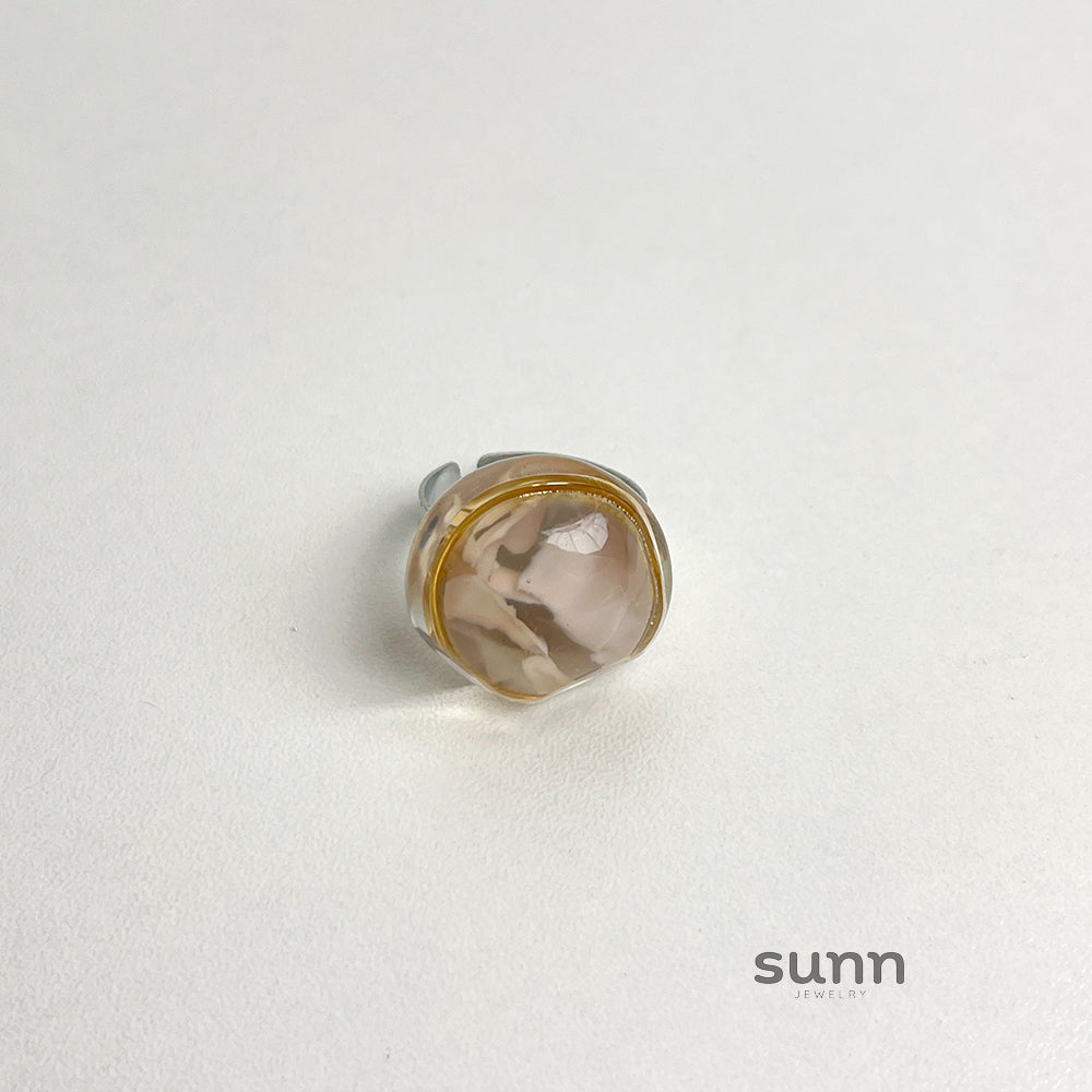 Elayna Sculptural Open Ring [F7HPPFCD]