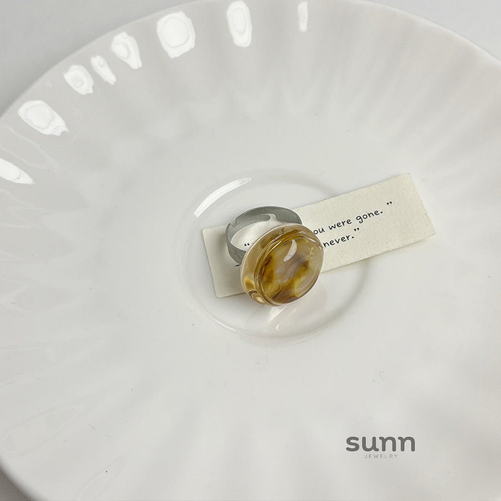 Elayna Sculptural Open Ring [295RCB6R]