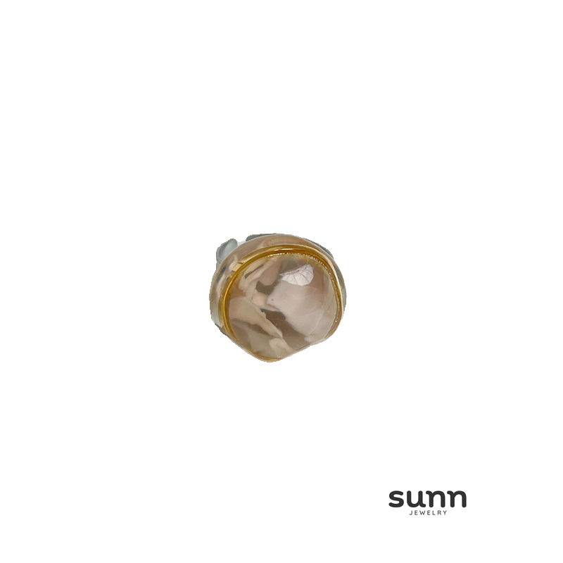 Elayna Sculptural Open Ring [4BLLMHFT]