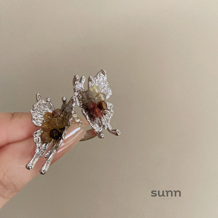 Eldana Sculpted Butterfly Ring [GYSDKE15]