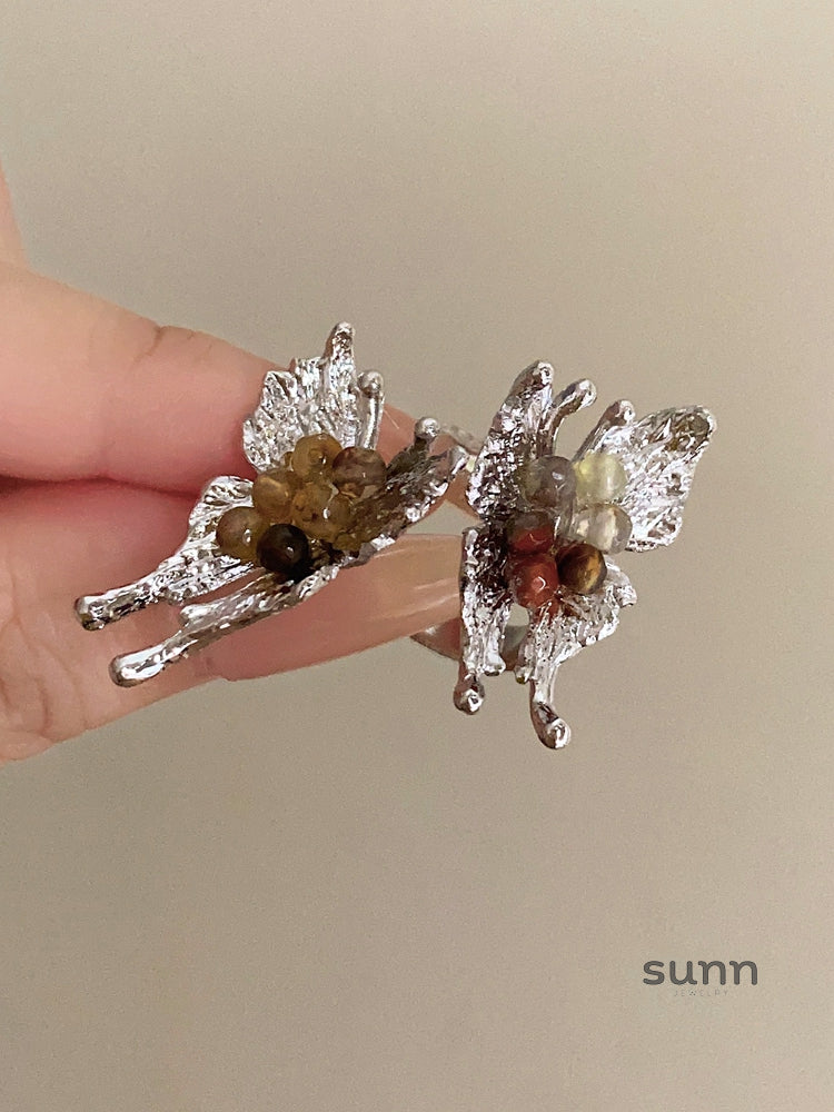 Eldana Sculpted Butterfly Ring [616PTCA3]