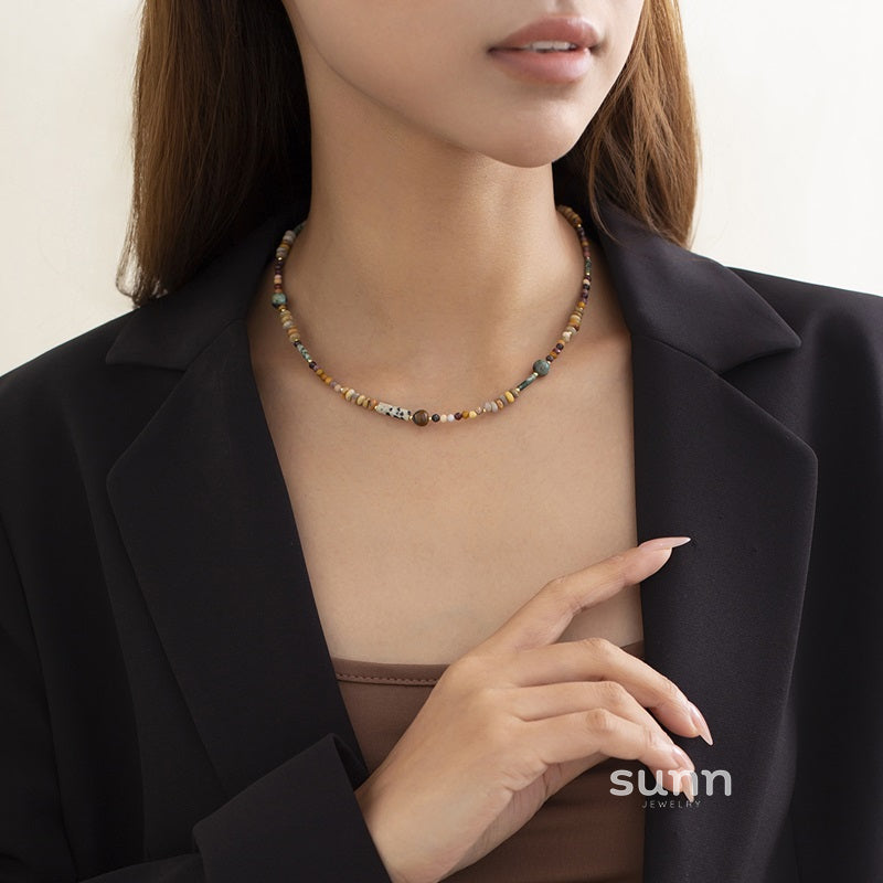 Eleen Dopamine Beaded Necklace [0HEXDP7X]