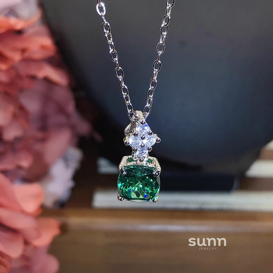 Eleen Emerald Green Jewelry Set [NVYSWTR5]