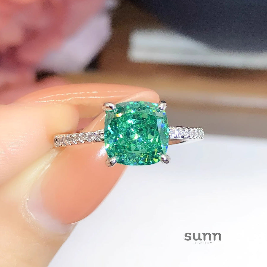 Eleen Emerald Green Jewelry Set [M8CXWO3A]