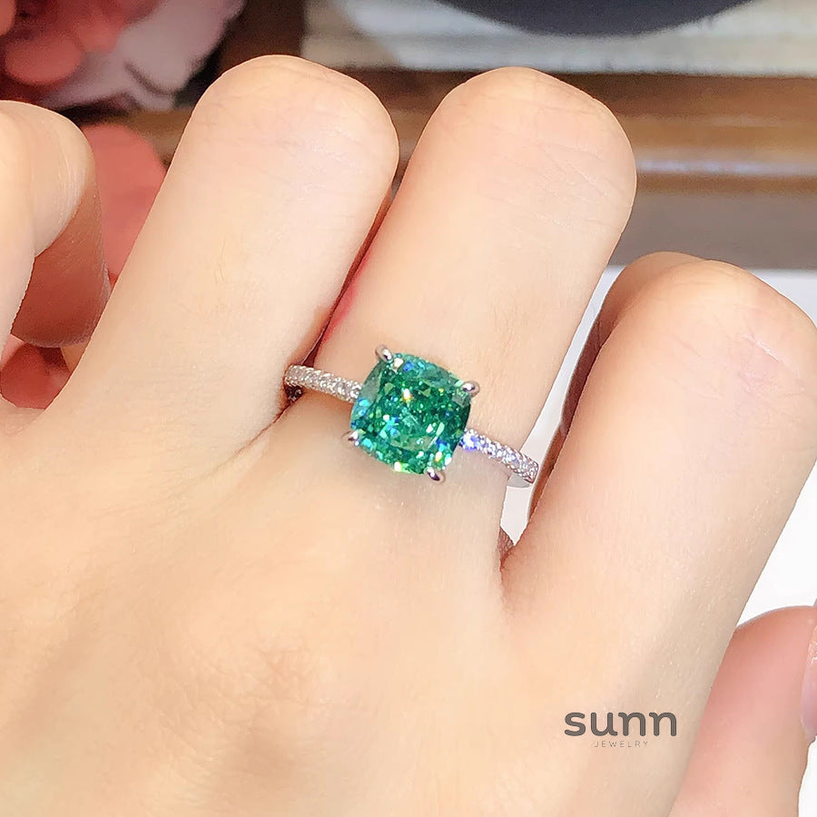 Eleen Emerald Green Jewelry Set [L0BBEW7I]
