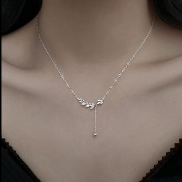 Elenora Gilded Wheat Necklace