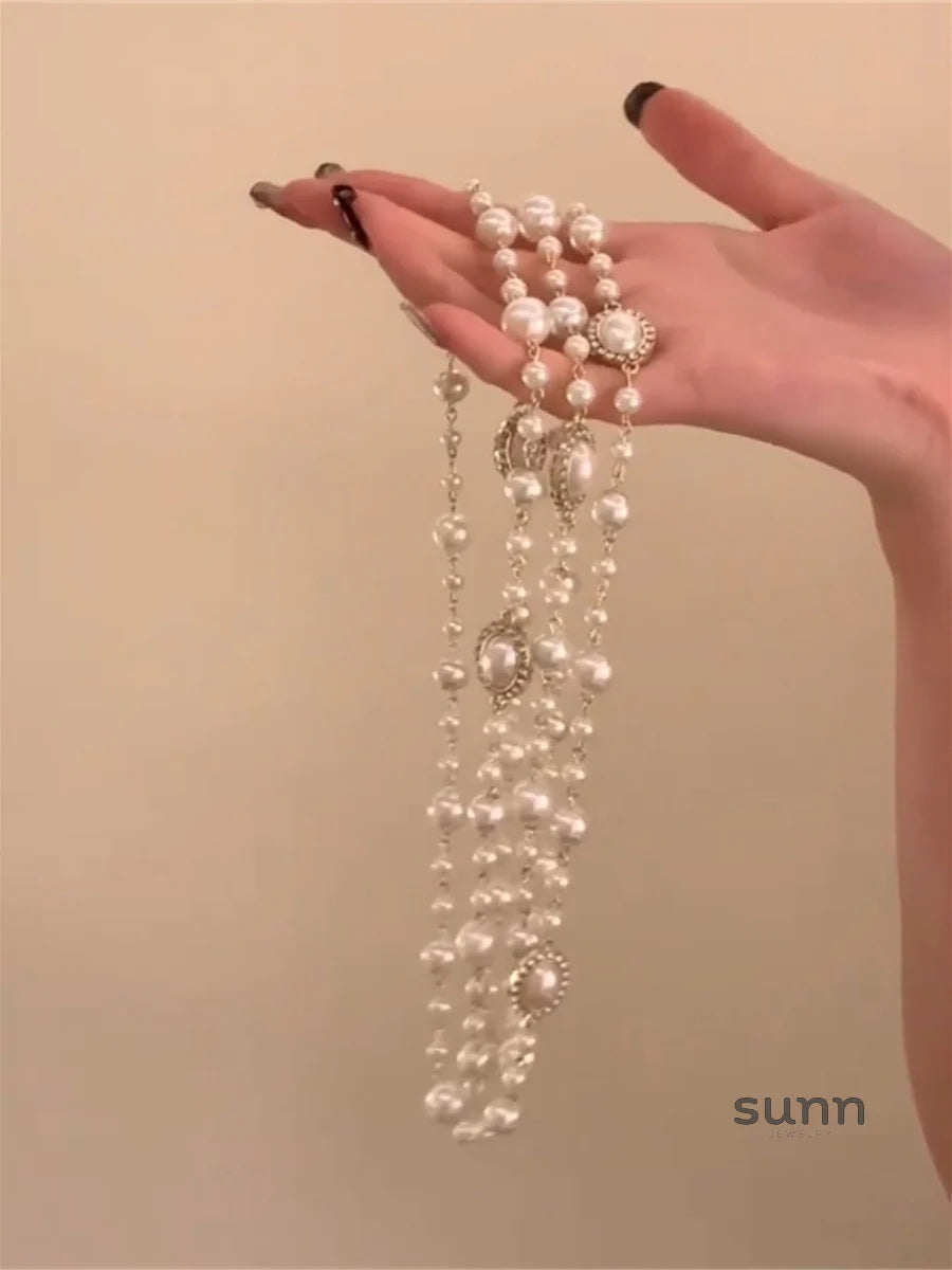 Eleonore Pearl Layered Necklace