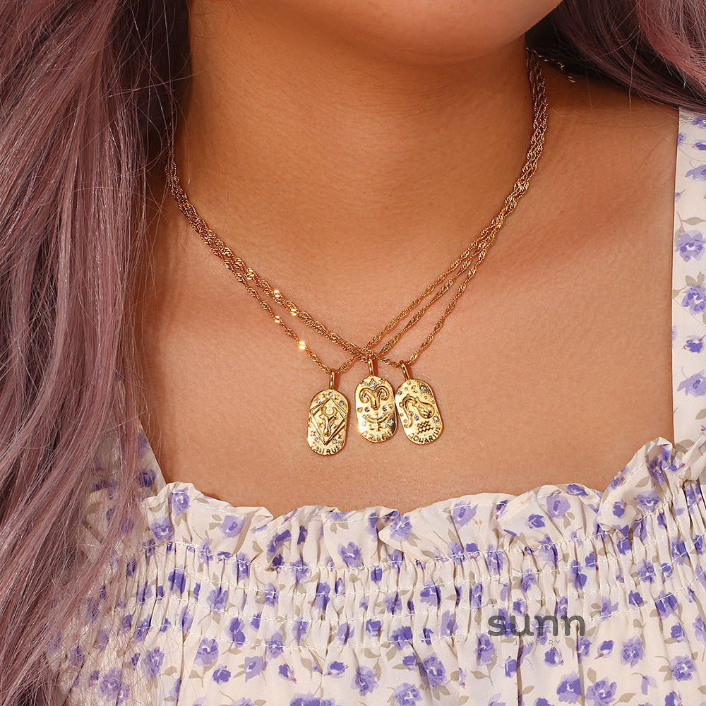 Eli Constellation Pendant Necklace [6HOFKYM2]