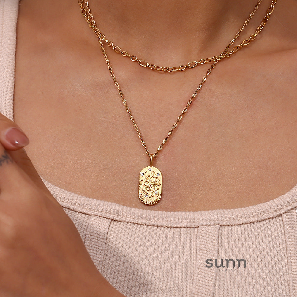 Eli Constellation Pendant Necklace [I99HKL93]