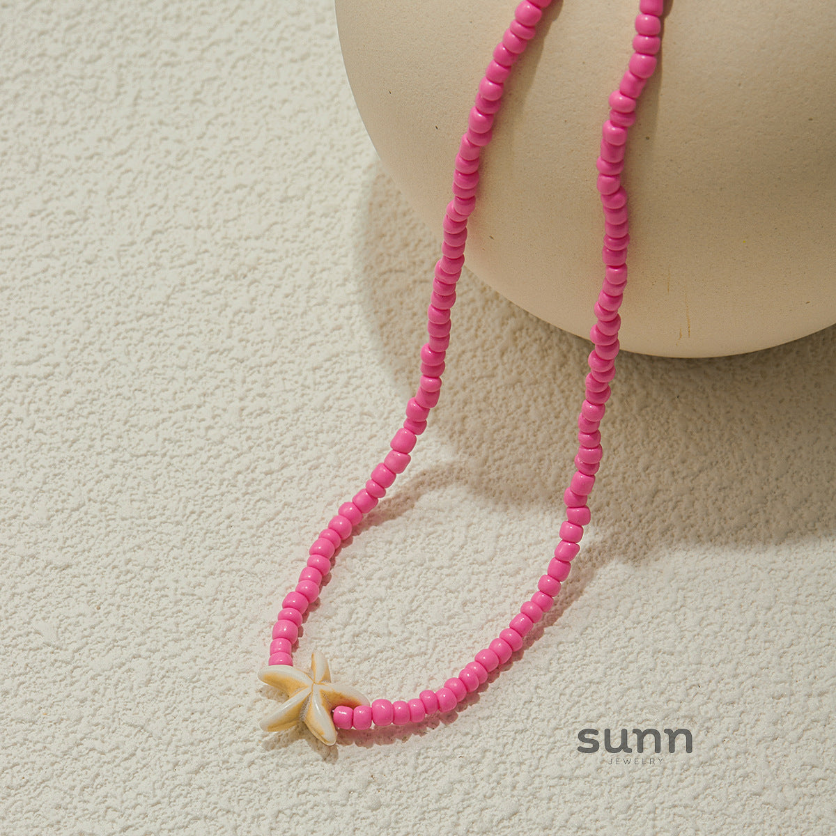 Elia Starfish Bead Necklace [VBT9RG7H]