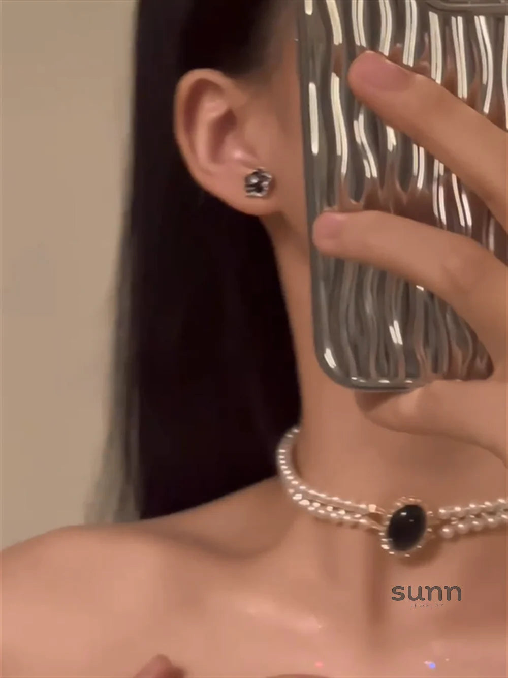 Elianah Layered Pearl Choker