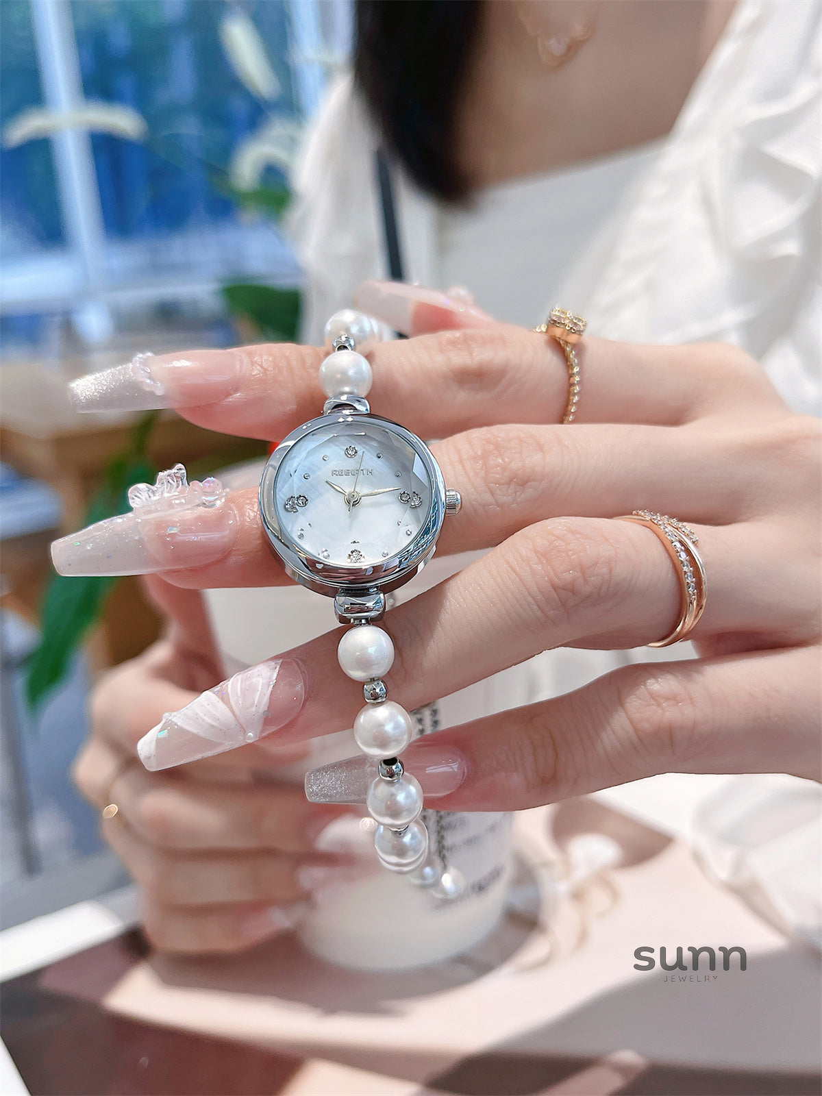 Elianna Mother-of-Pearl Watch [Z7V1XJ9J]