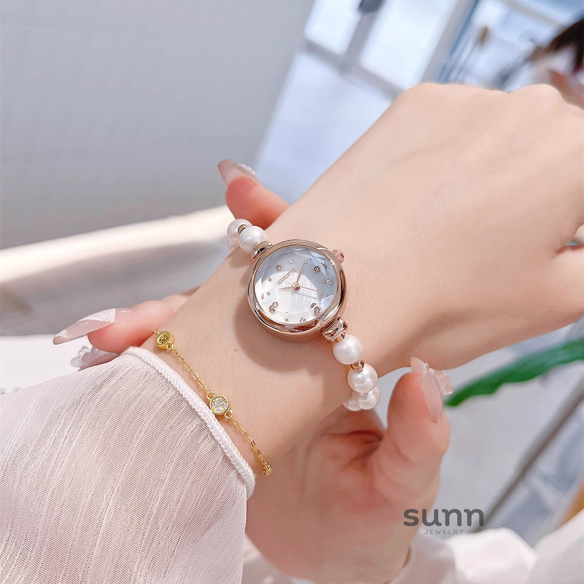 Elianna Mother-of-Pearl Watch [5GZLSFR0]