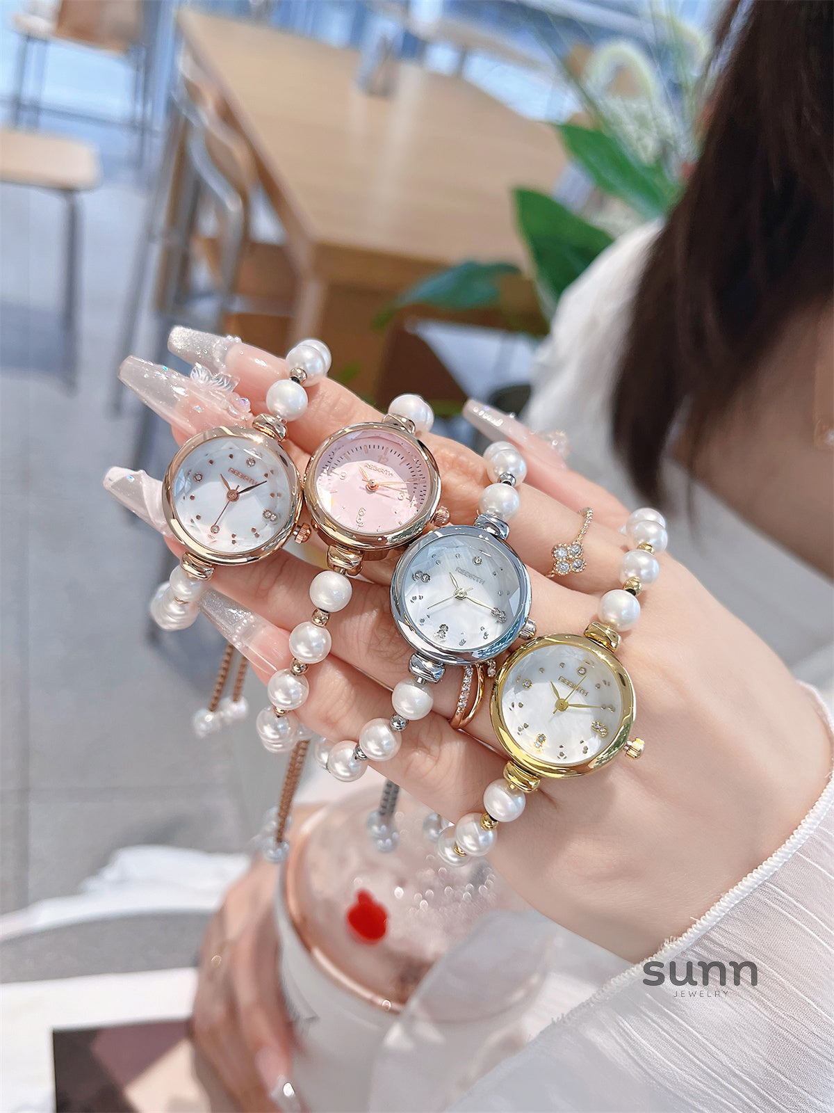 Elianna Mother-of-Pearl Watch [O64F9MWW]