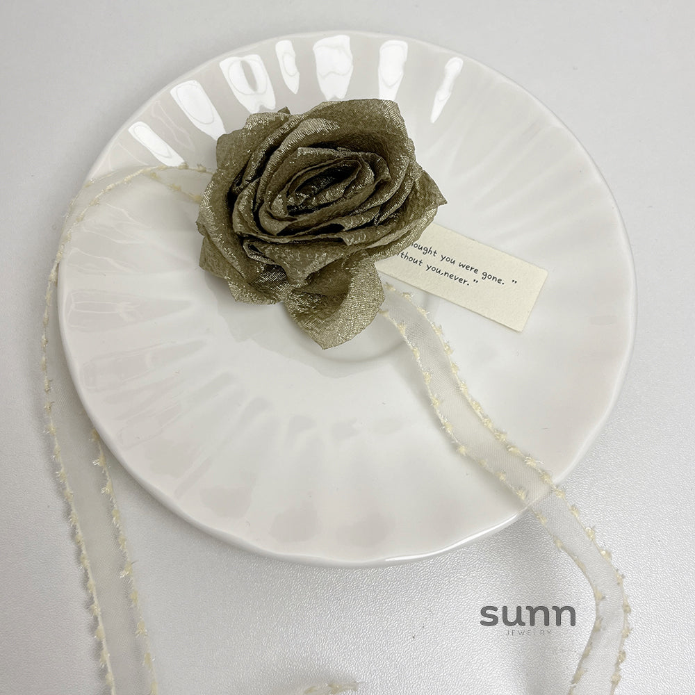 Eliany Elegant Rose Choker [WFGIMEF0]