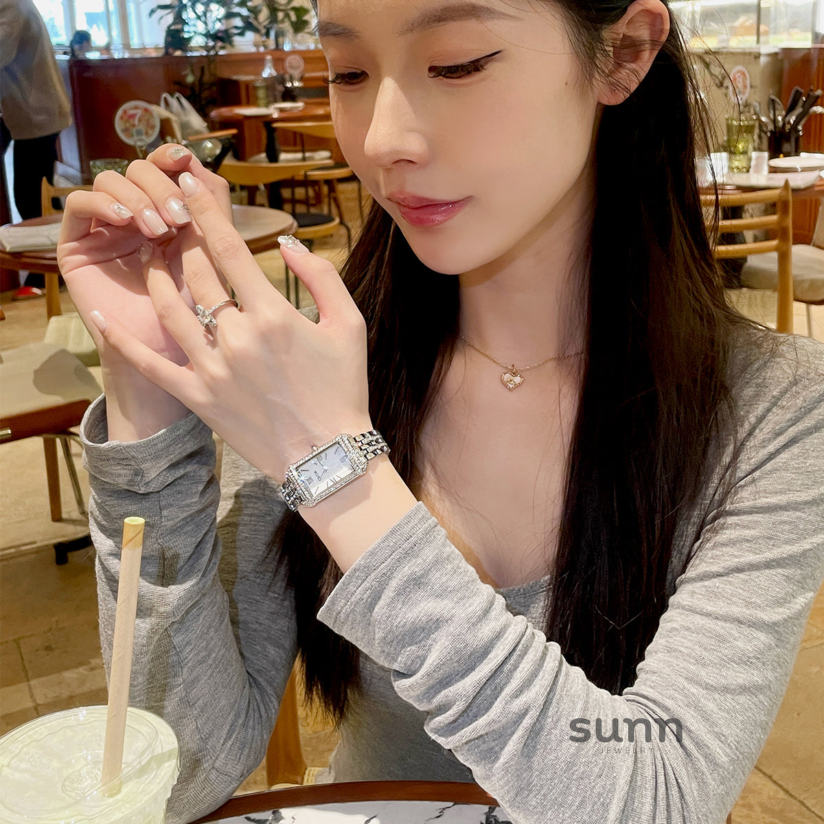 Elisabeth Diamond Steel Watch [7J9DEBT4]