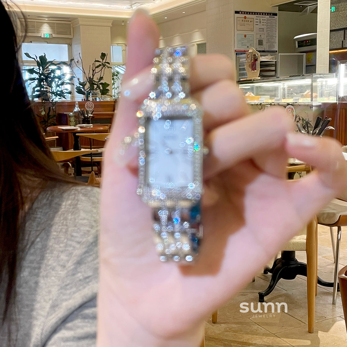 Elisabeth Diamond Steel Watch [9T6T9PUV]
