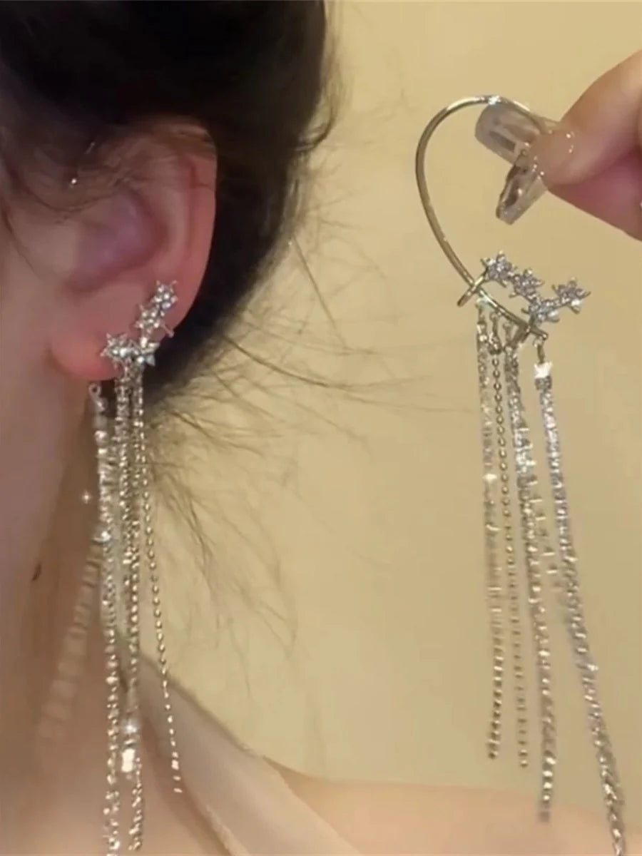 Eliyah Star Tassel Ear Cuff