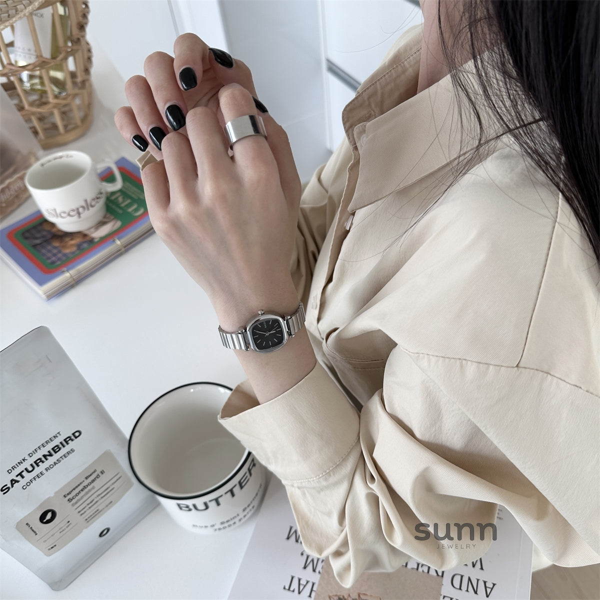 Ellaina Minimalist Cube Watch [DB5YKJC1]