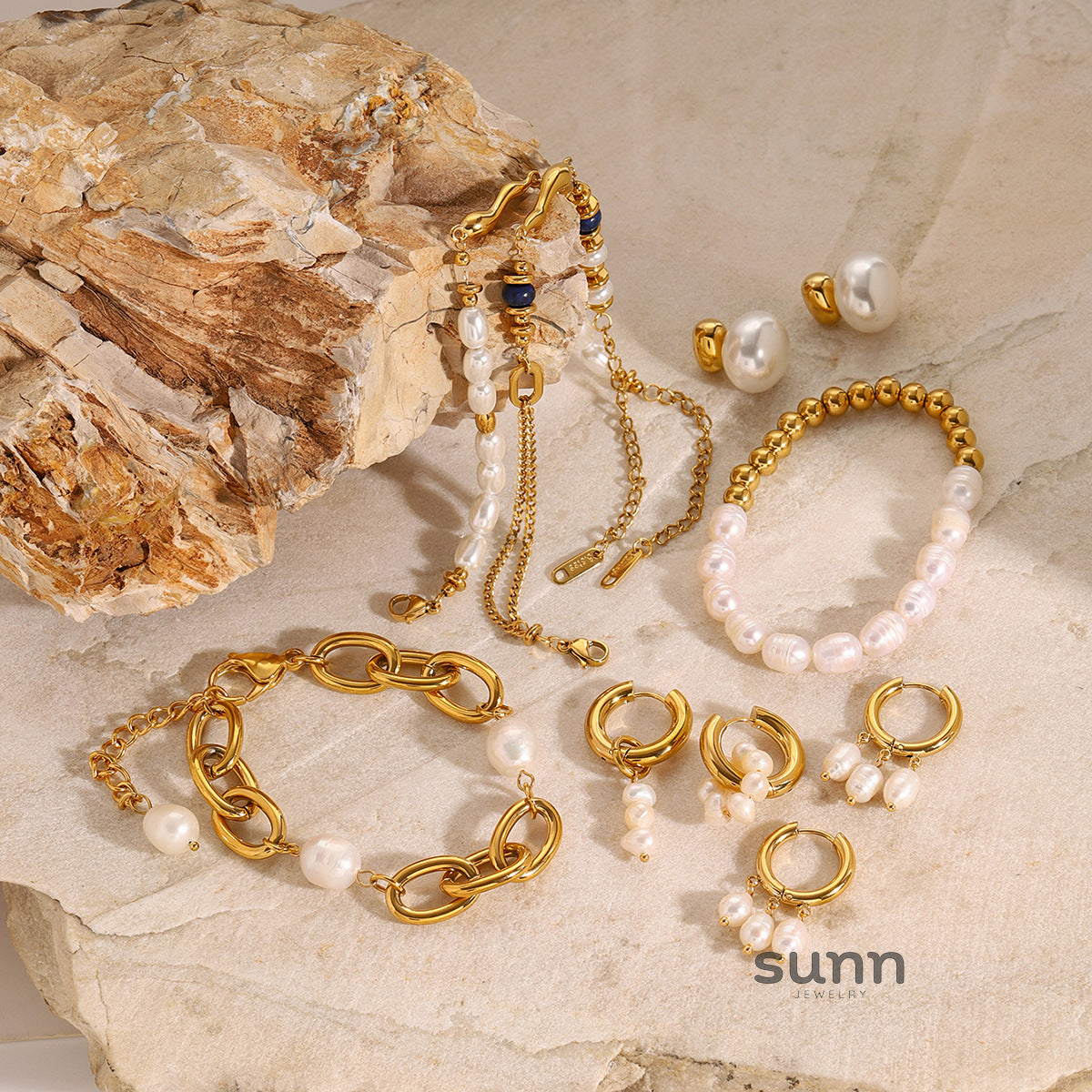 Ellamae Pearl Jewelry Set [TJCFTRRO]