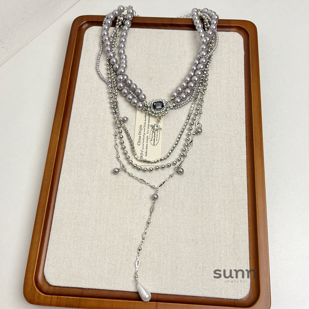 Ellarose Iridescent Heart Choker [HXS29KD4]