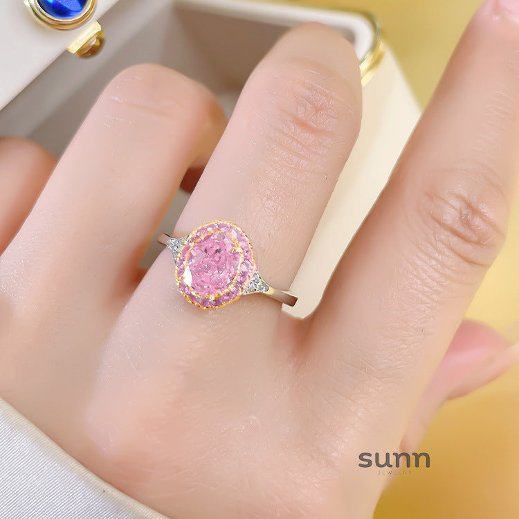 Elliana Radiant Oval Ring [SGXTCZ9C]