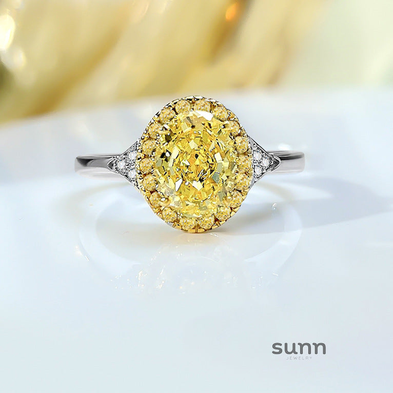 Elliana Radiant Oval Ring [T36JNWHF]