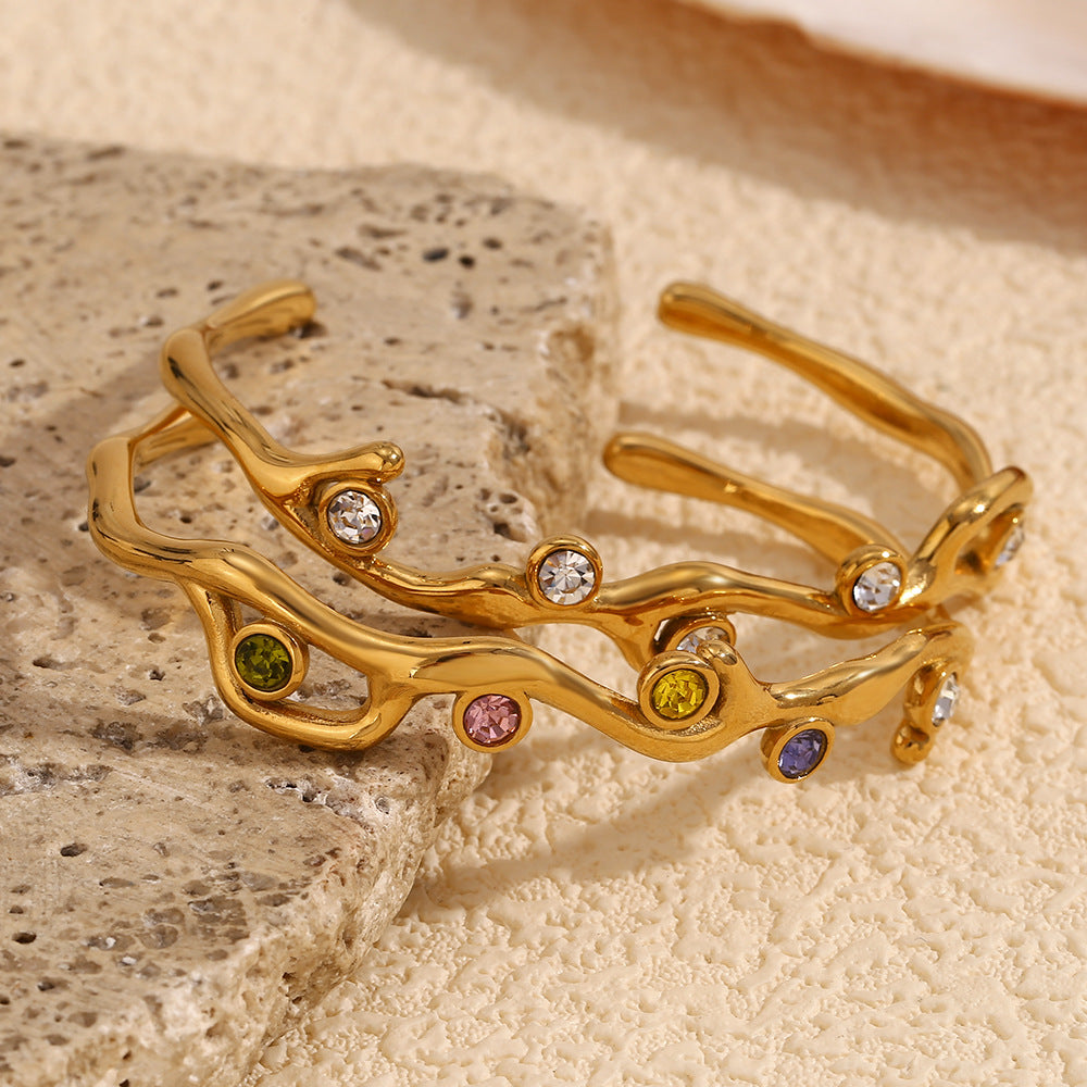 Ellieana Branch Diamond Bracelet [1XDDVFVL]