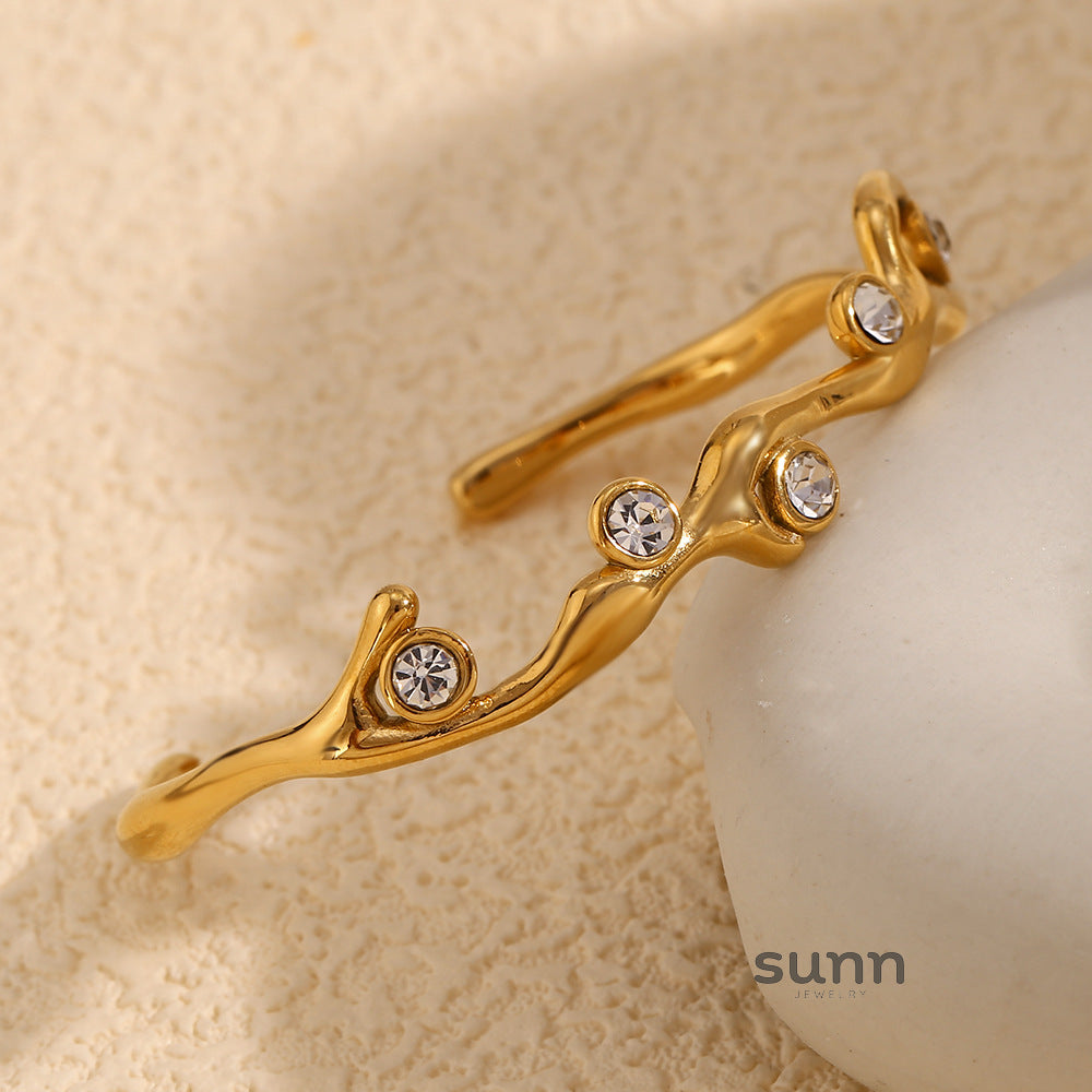 Ellieana Branch Diamond Bracelet [063UANCV]