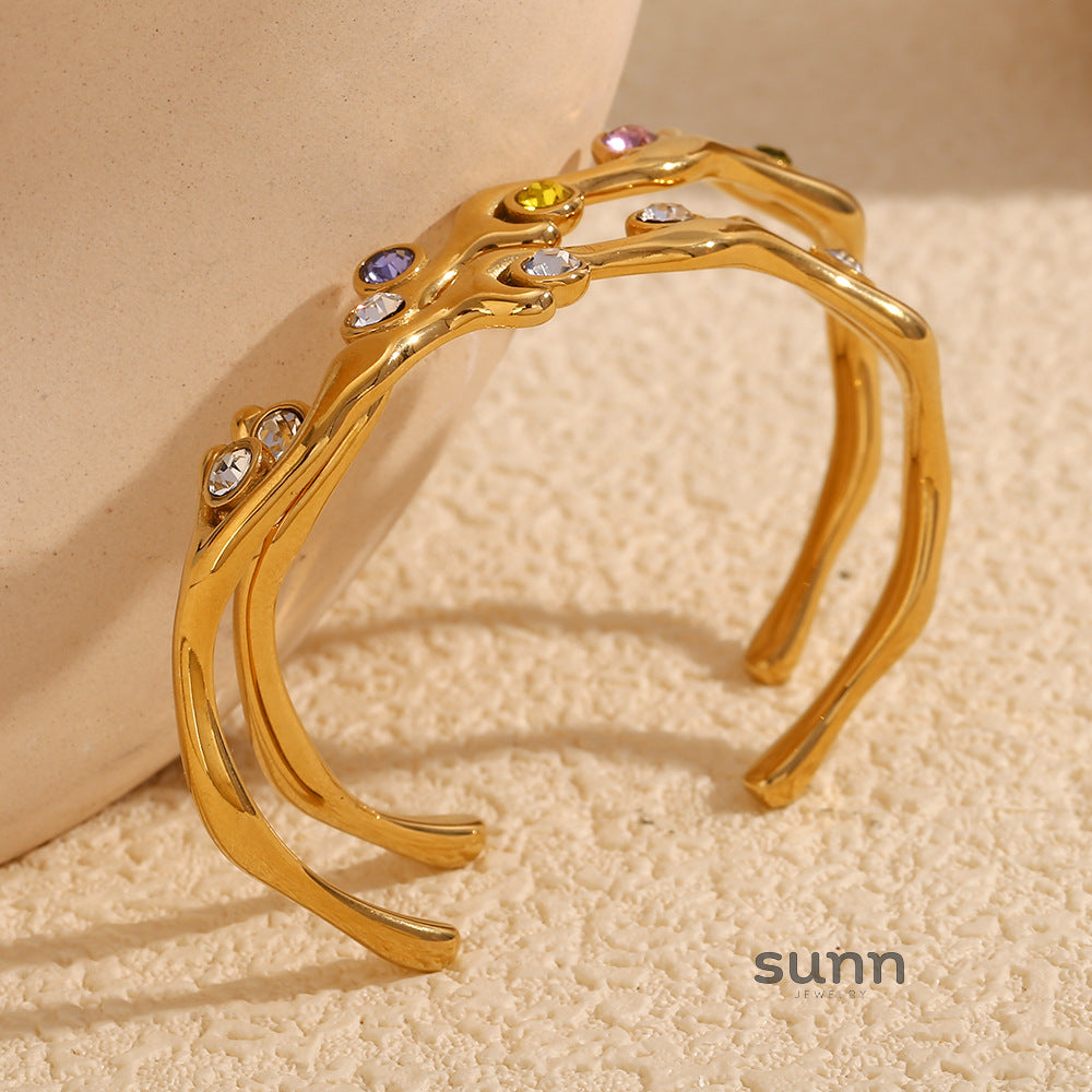 Ellieana Branch Diamond Bracelet [QM5AE1KE]