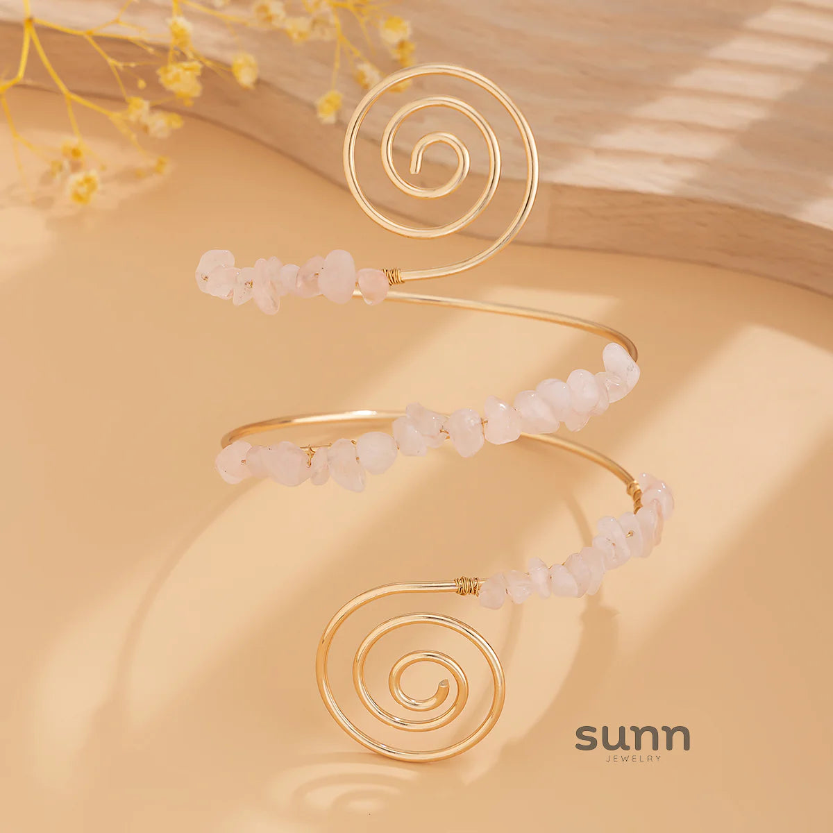 Elliemae Colorful Spiral Arm Cuff