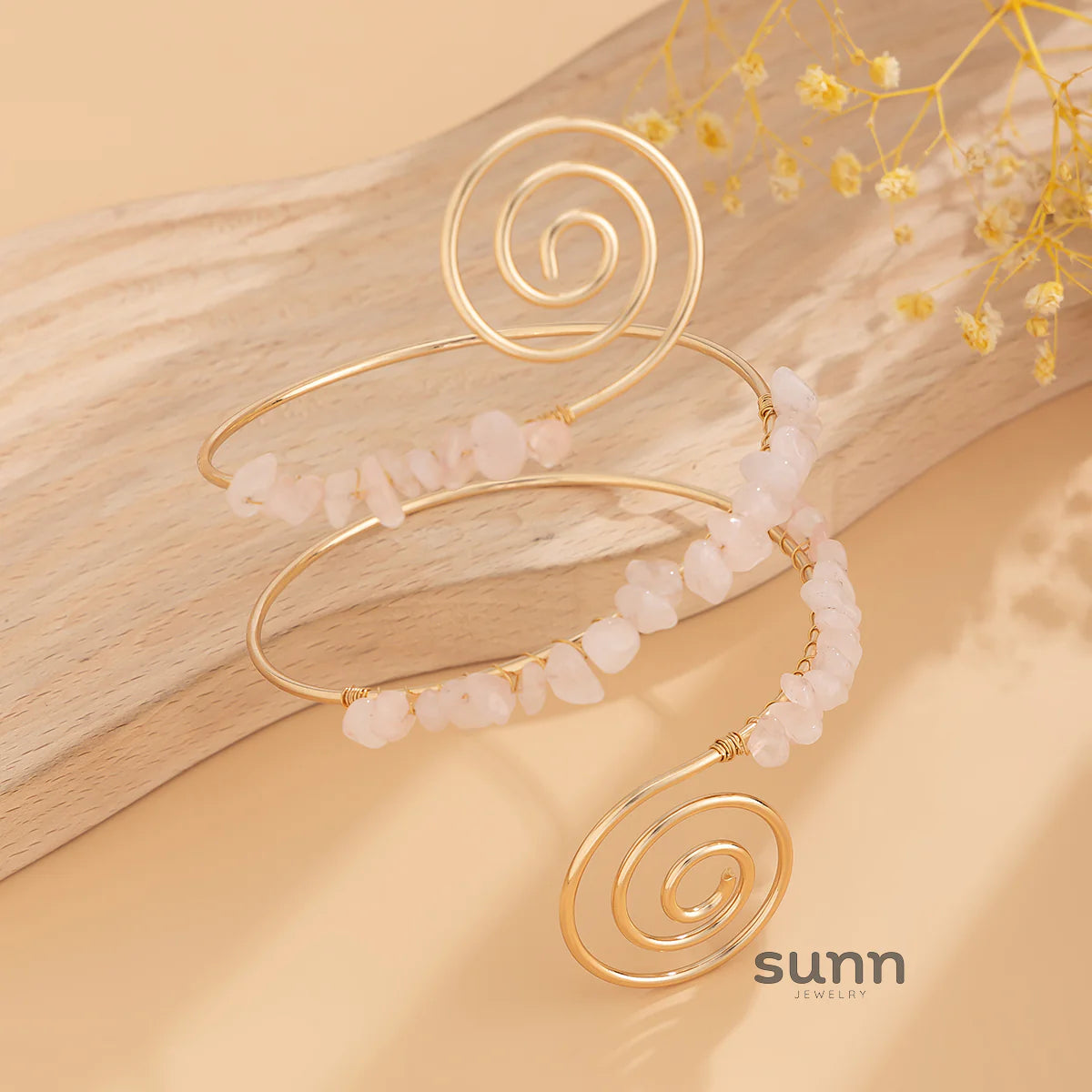 Elliemae Colorful Spiral Arm Cuff