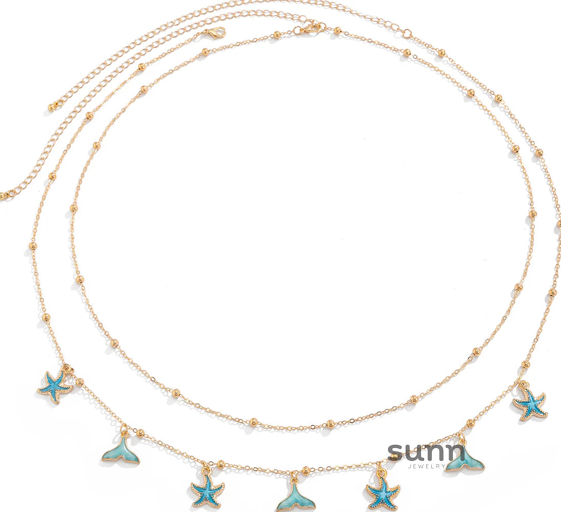 Elliotte Mermaid Starfish Waist Set