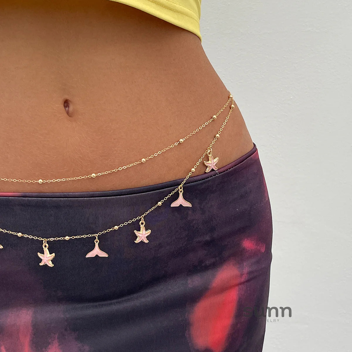 Elliotte Mermaid Starfish Waist Set