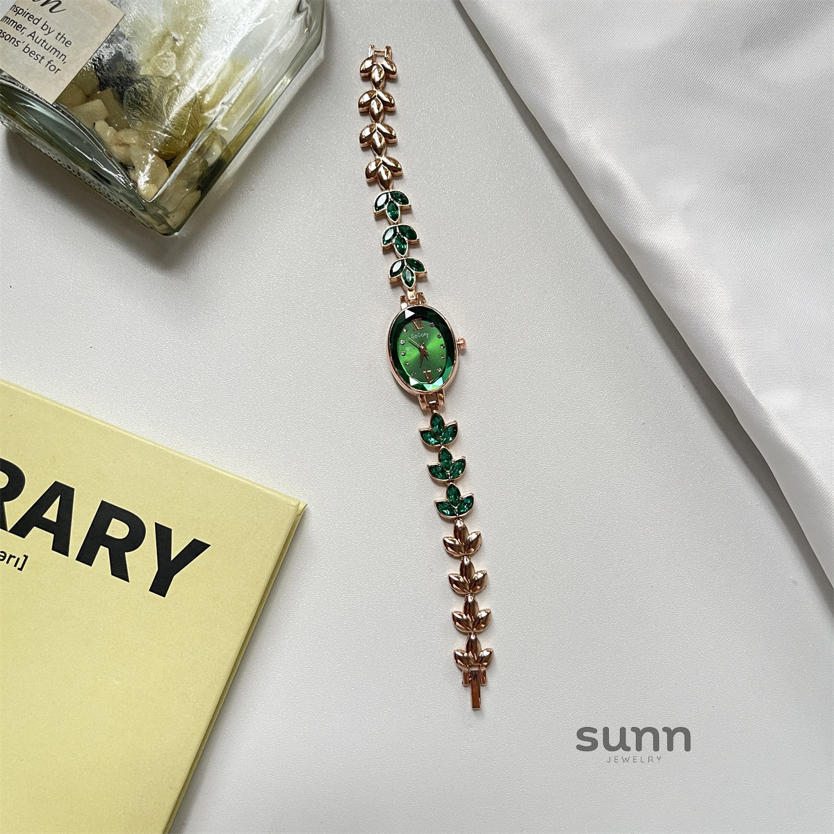 Ellisyn Diamond Bracelet Watch [HKQ275DS]