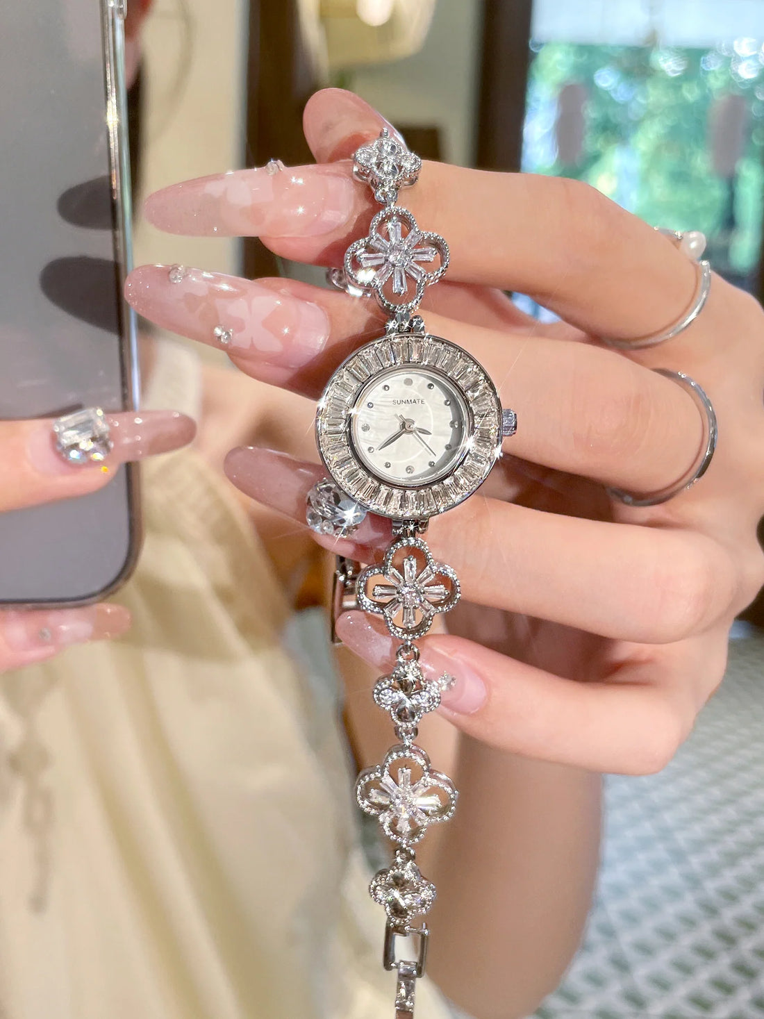 Ellory Clover Camellia Watch