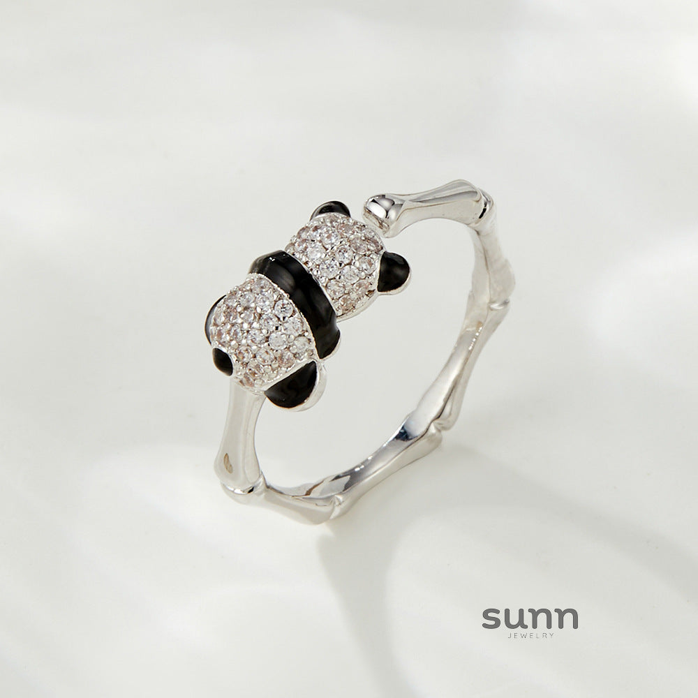 Ellyson Red Panda Open Ring [QIB7D4R7]