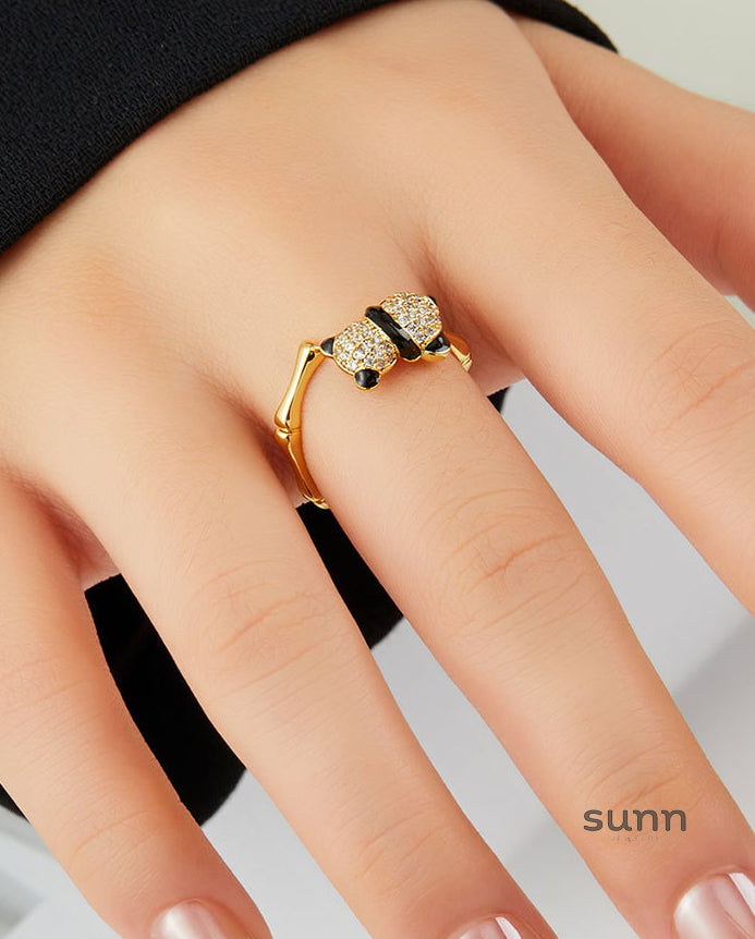Ellyson Red Panda Open Ring [5GN8QDKX]
