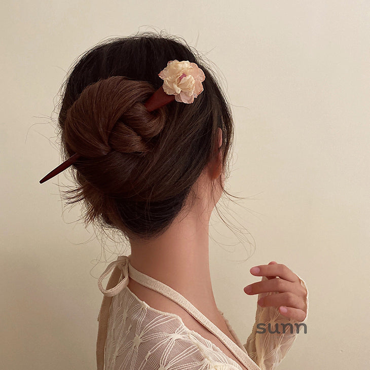 Eloisa Floral Hairpin [2C1JSNAT]