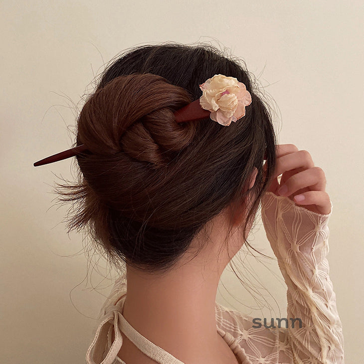 Eloisa Floral Hairpin [WK6FRC94]