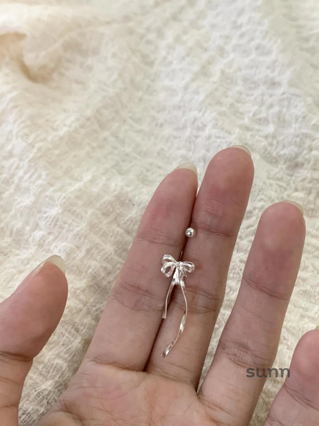 Eloisa Whispering Ribbon Earrings