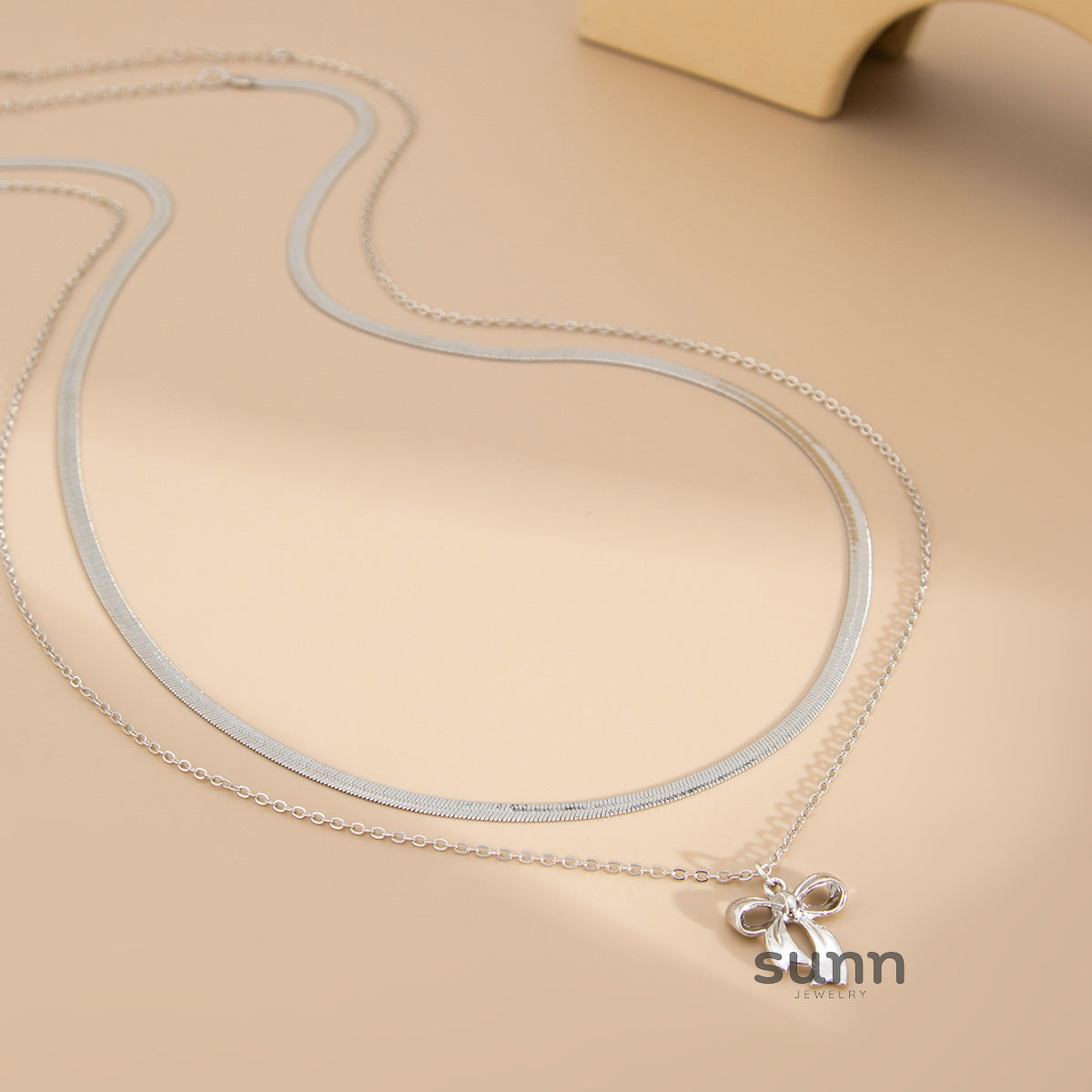 Elsa Crystal Cross Body Chain [F0LAR1OL]