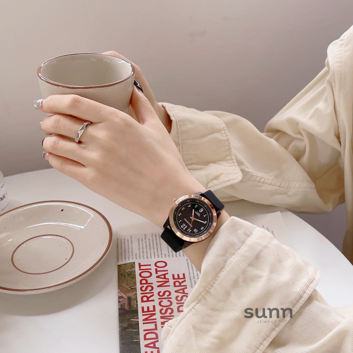 Elspeth Everyday Round Watch [KA067PEI]