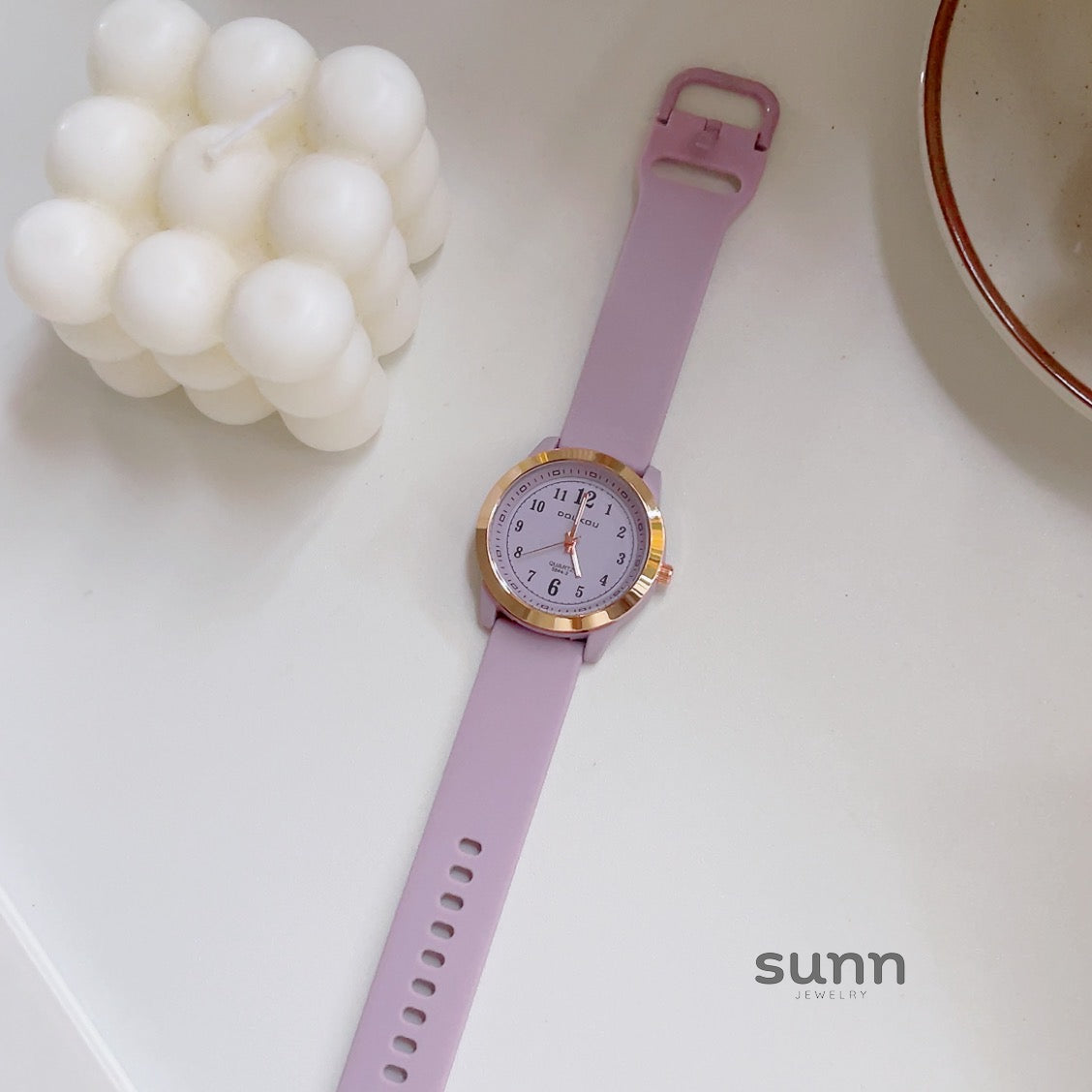 Elspeth Everyday Round Watch [LCJOK038]
