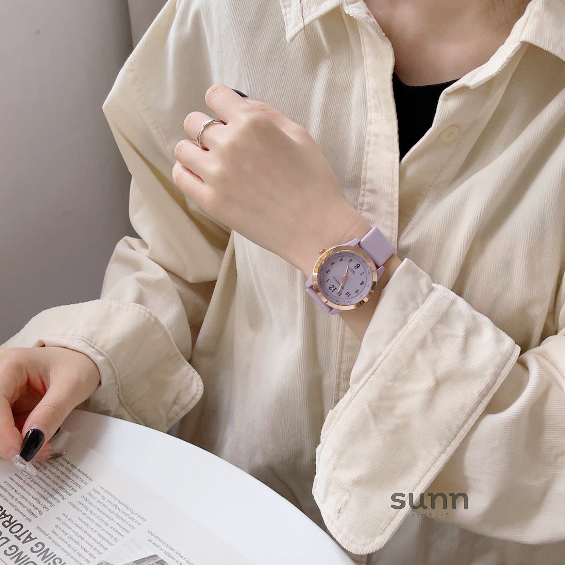 Elspeth Everyday Round Watch [KTA03C9S]