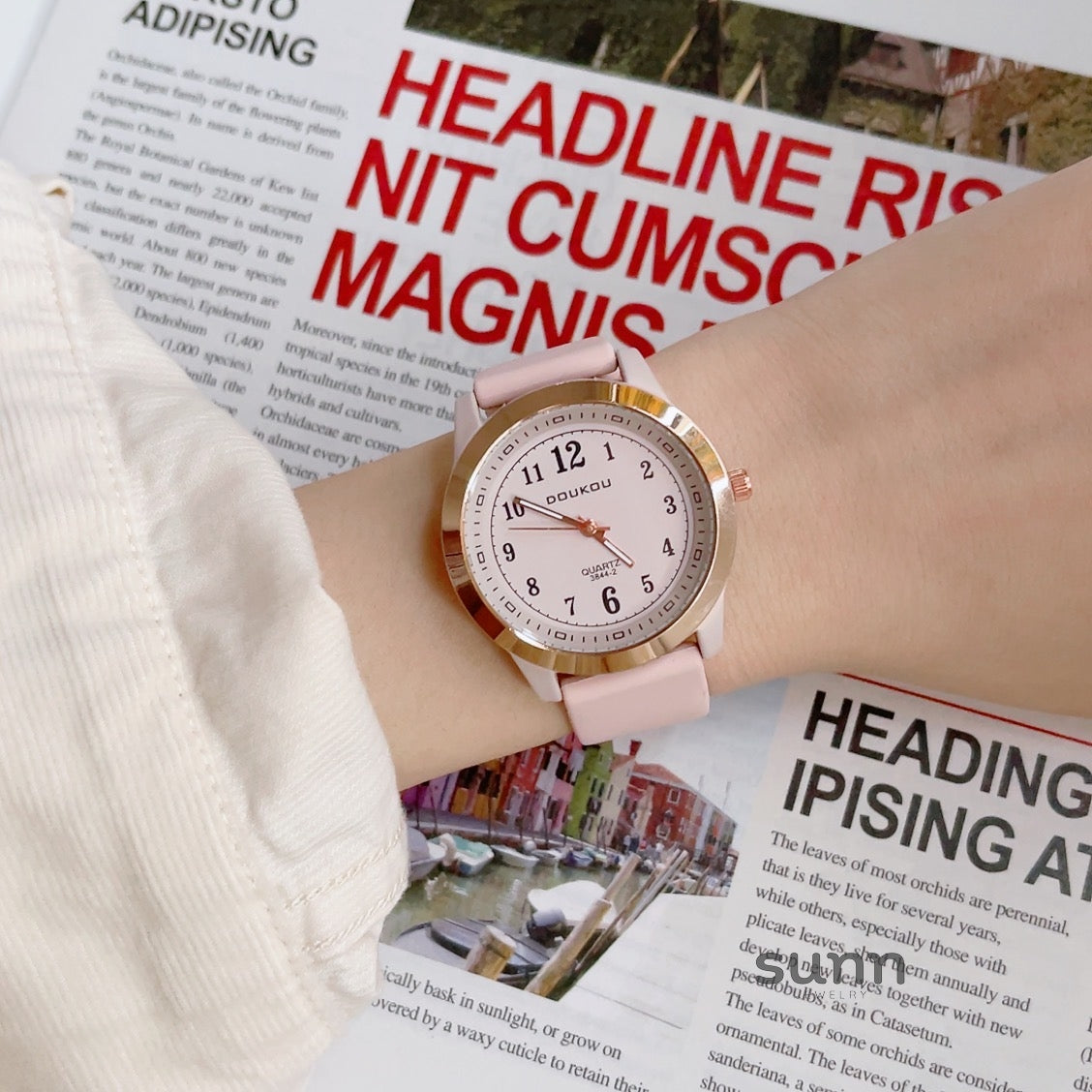 Elspeth Everyday Round Watch [3UISKY6E]