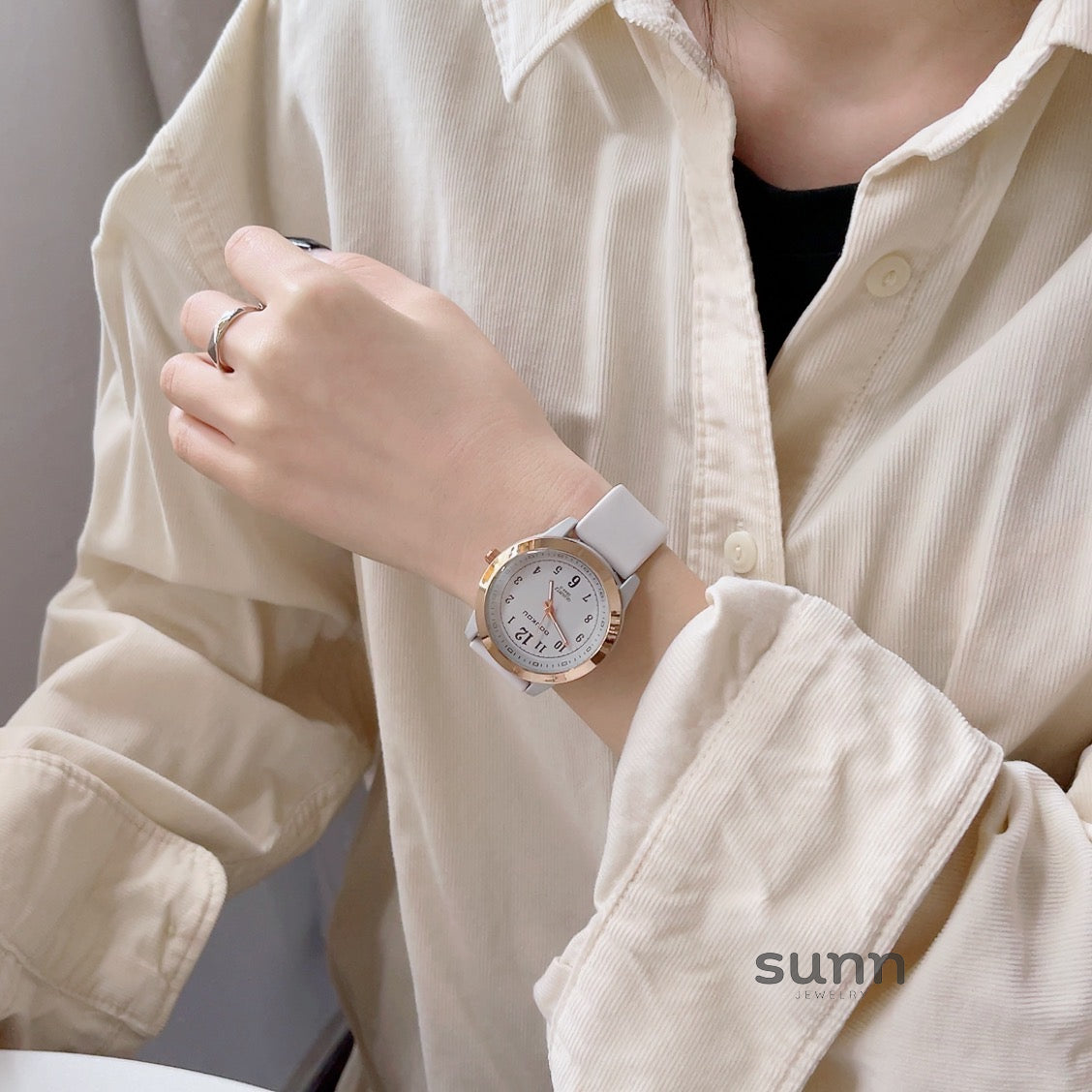 Elspeth Everyday Round Watch [V1LJY0XQ]