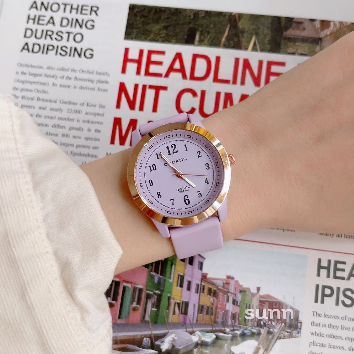 Elspeth Everyday Round Watch [TAX6XHQX]