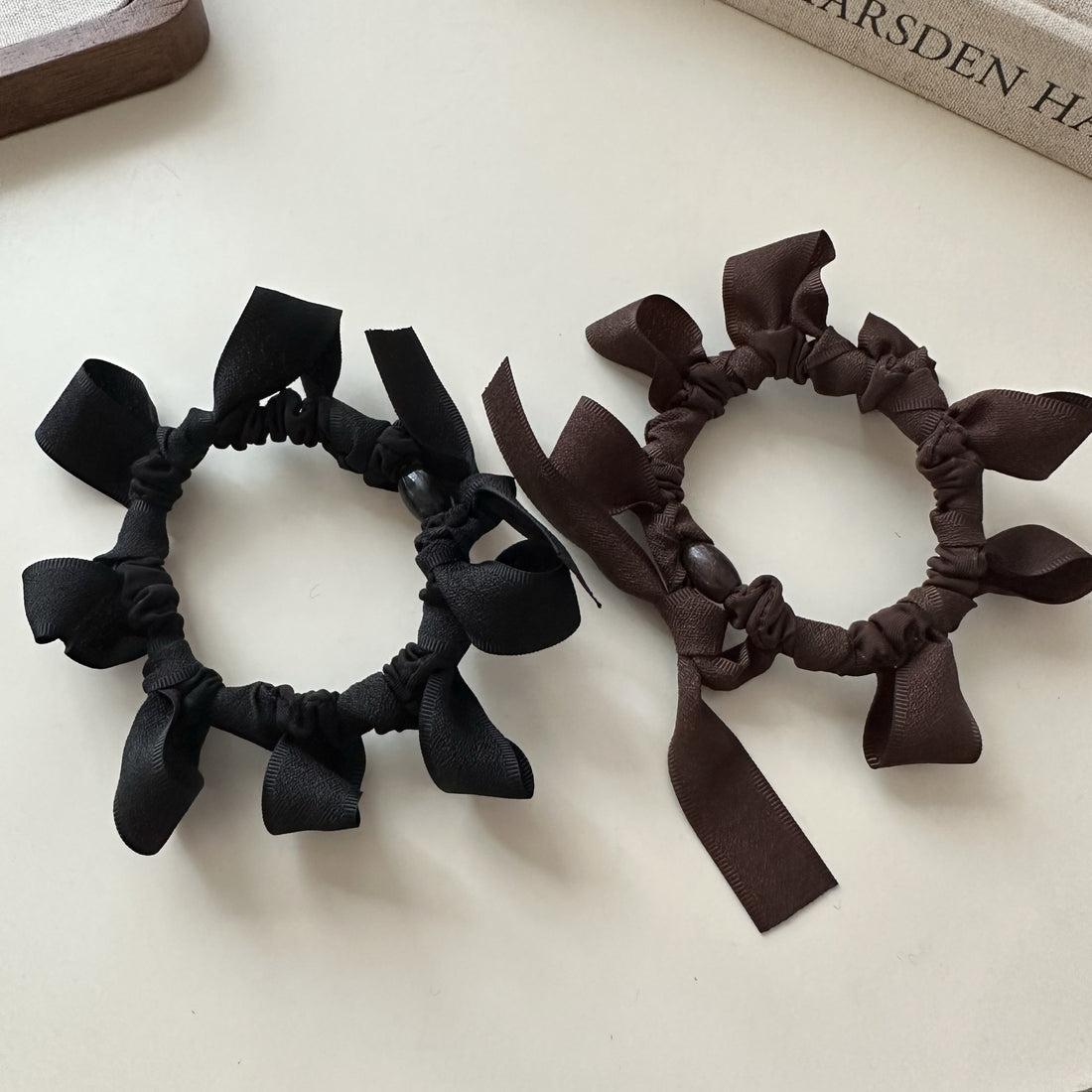 Elva Voluminous Bow Hair Tie [HOAQTD20]